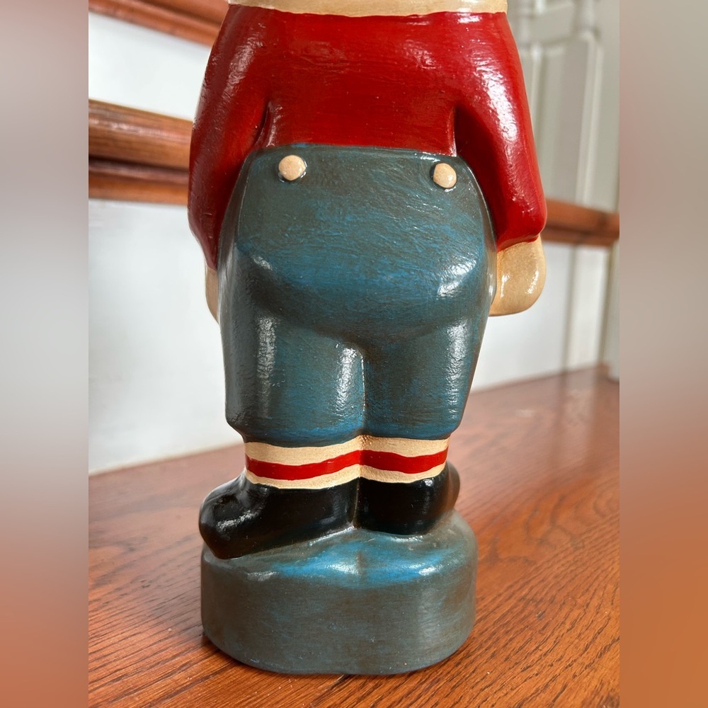 Vintage Raggedy Andy Ceramic Statue 1970s Hand-Painted Figurine 12" Tall - Picture 10 of 15